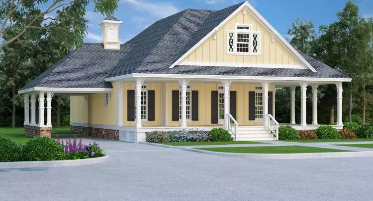 image of cottage house plan 9585